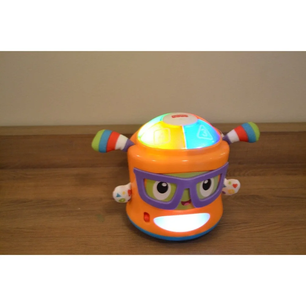 Fisher Price Bright Beats Franky Beats Bat & Boogie Lights, TESTED & WORKS